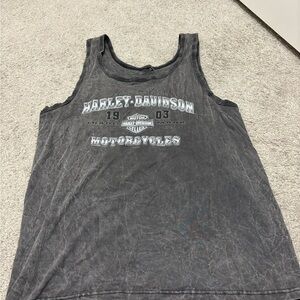 Harley-Davidson Charcoal Sleeveless Shirt
